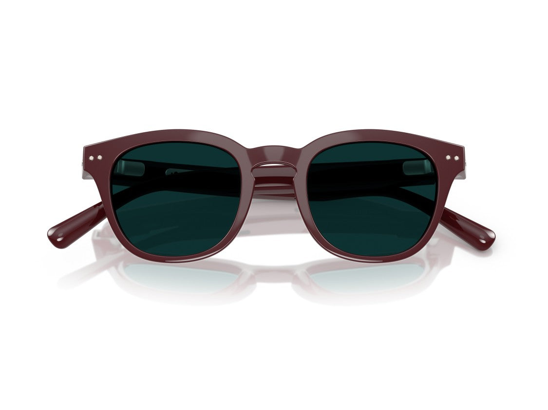 Nuance Audio 0Aw5002 Glossy Round Square Sunglasses