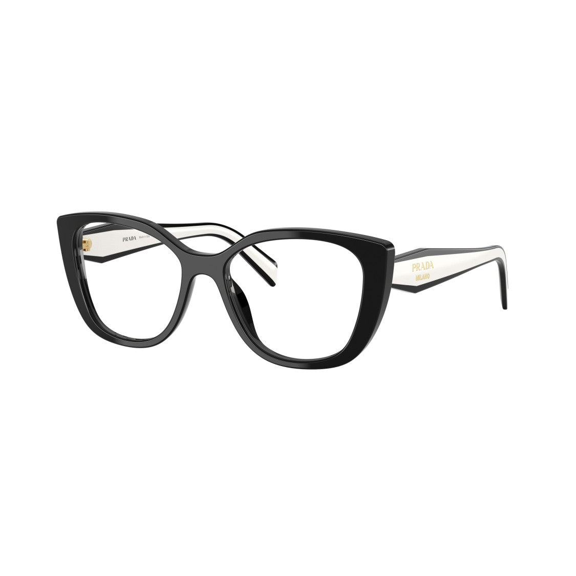 Prada 0Pr B04v Oversized Cat-Eye Eyeglasses