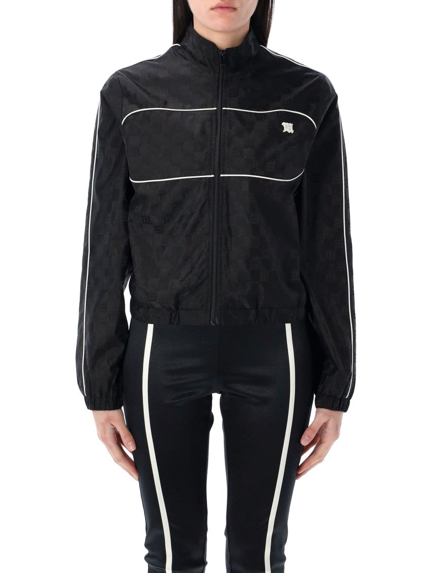 Misbhv Monogram Windbreaker With Cropped Fit