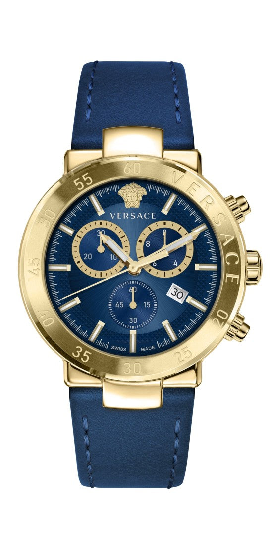 Versace Urban Mystique Chrono Vepy00921 Gold-Tone Stainless Steel Watch