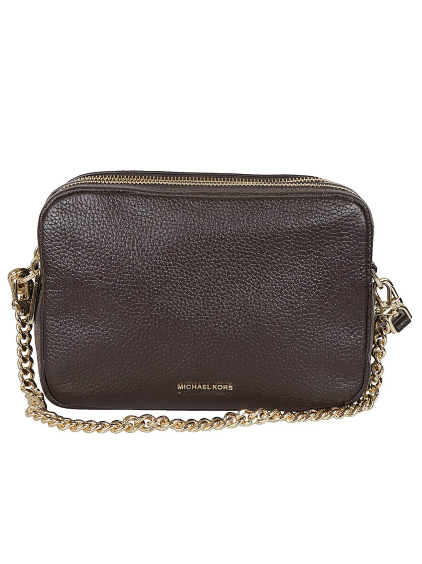 Michael Kors Bryant Hammered Leather Shoulder Bag