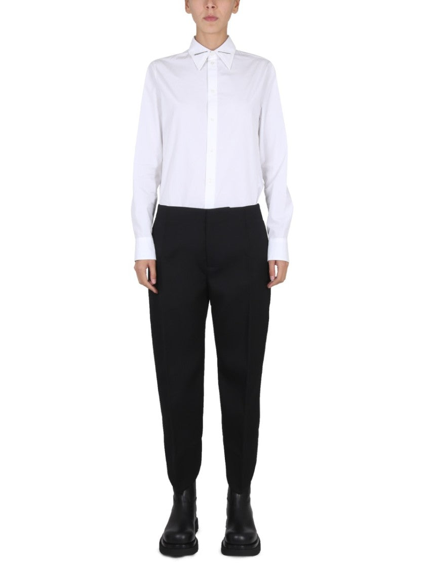 Bottega Veneta Pointed Collar Tailored Shirt