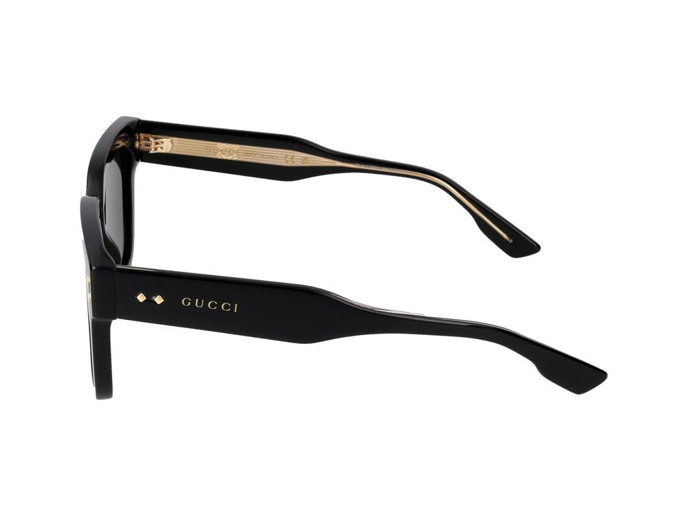 Gucci Black Gg1084s Square Acetate Sunglasses
