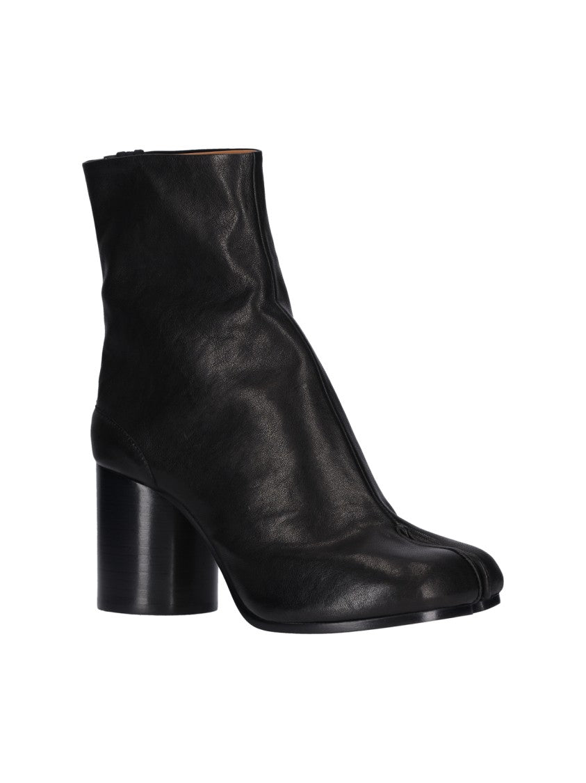 Maison Margiela Black Nubuck Leather Tabi Boots