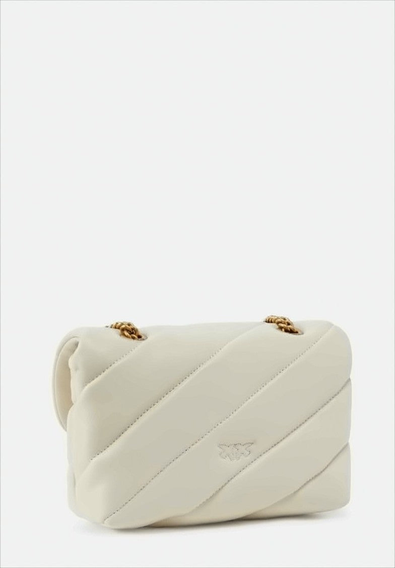 Pinko Mini Quilted Nappa Leather Shoulder Bag