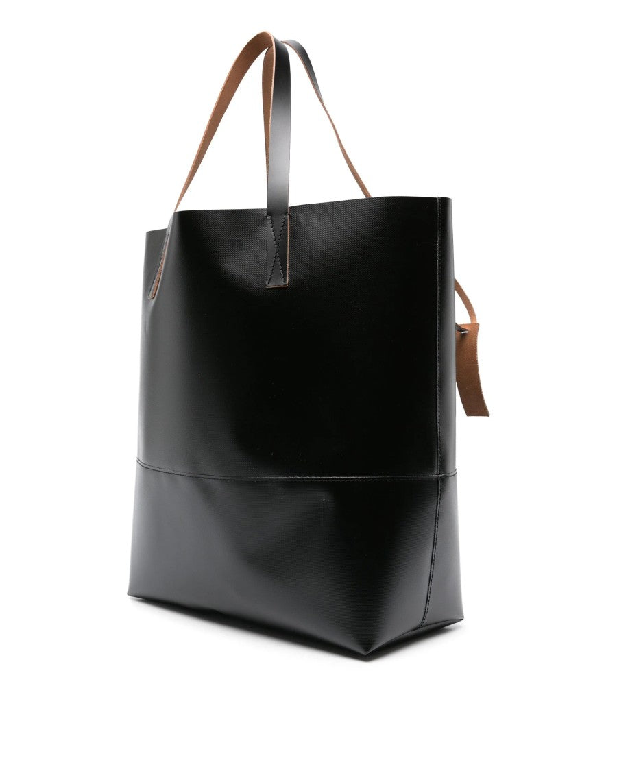 Marni Black Shopping Bag With Tag