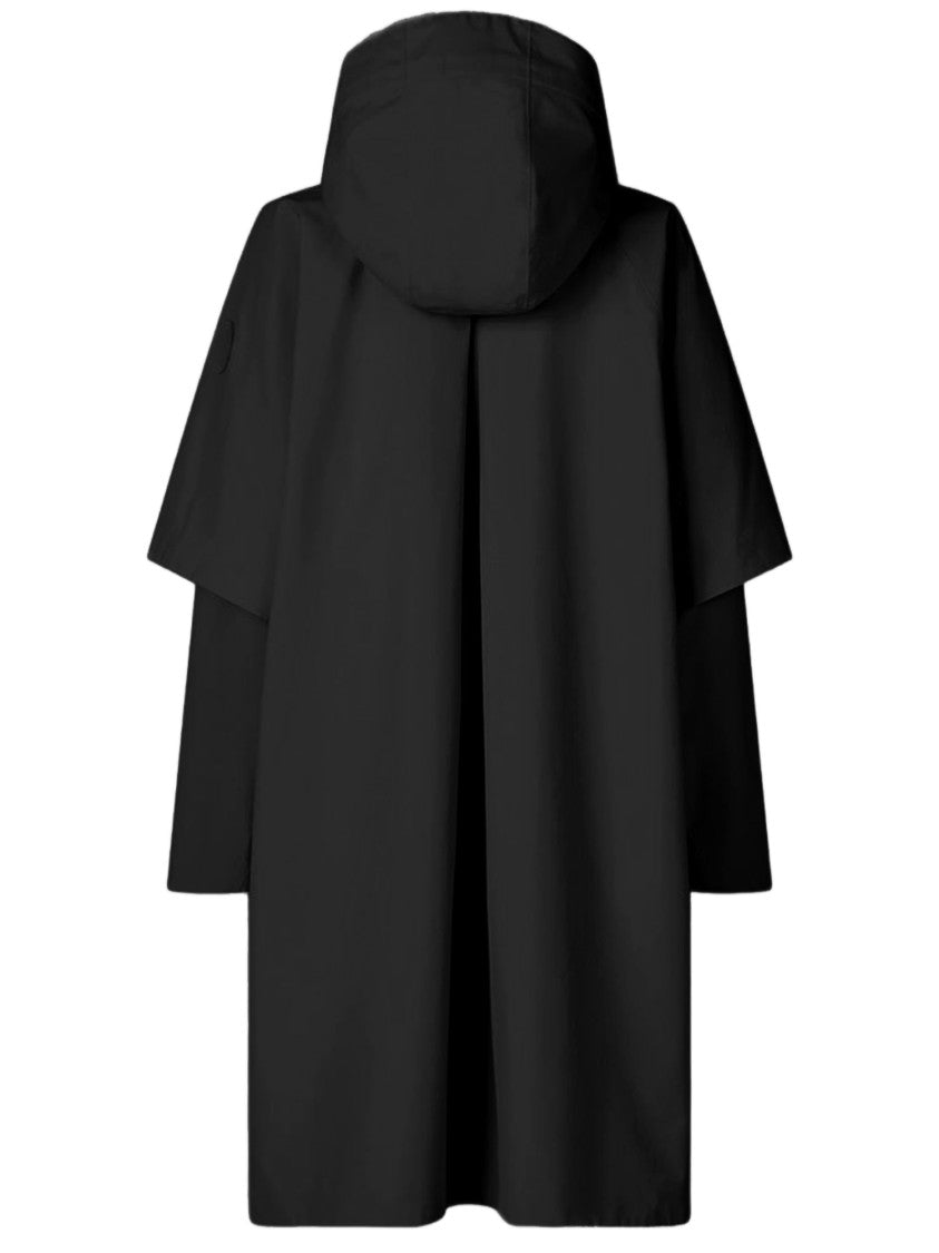 Save The Duck Nylon Jacket With Hood And High Collar