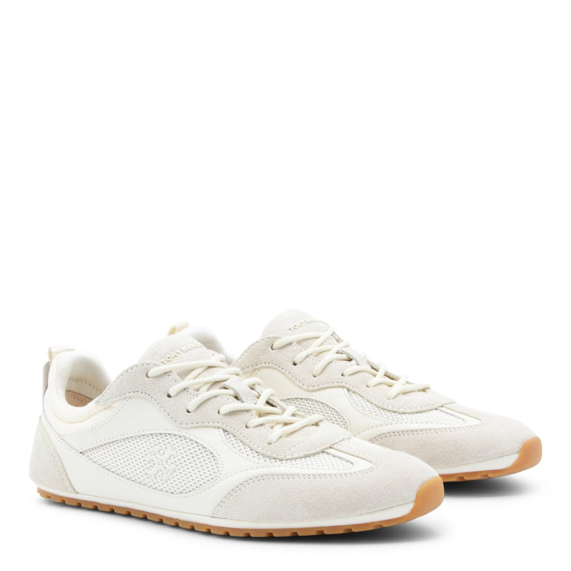 Tory Burch White Leather Sneakers