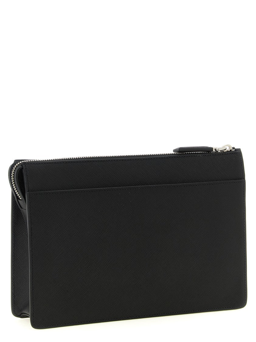 Prada Saffiano Leather Pouch