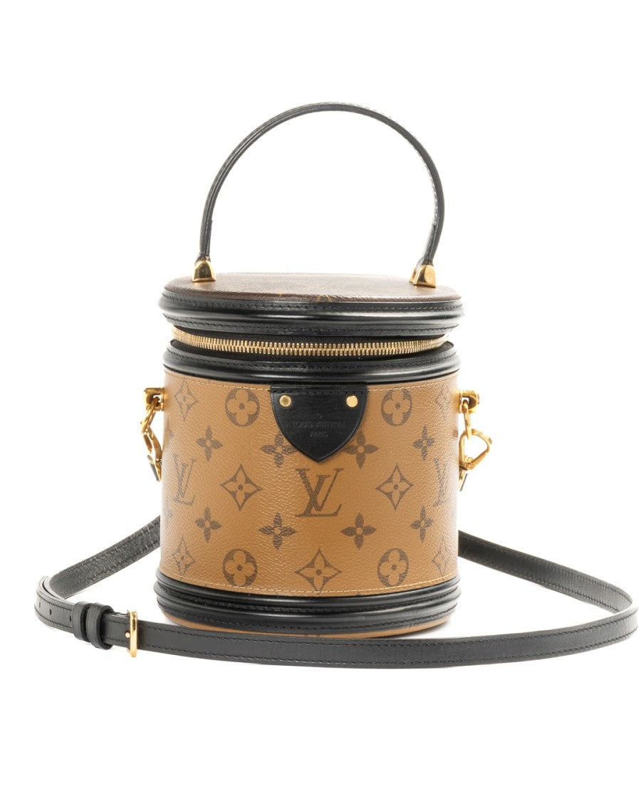 Louis Vuitton Brown Cannes Bb Monogram Reverse Canvas Bag