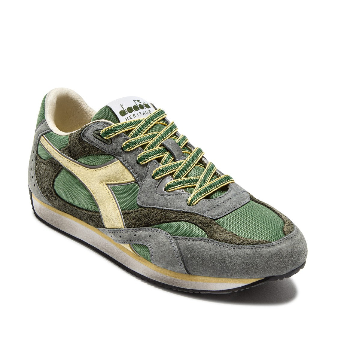 Diadora Equipe Revenge Sneakers In Grey Suede
