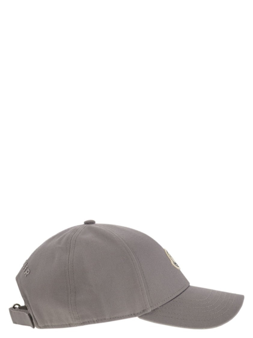 Moncler Cotton Gabardine Baseball Cap