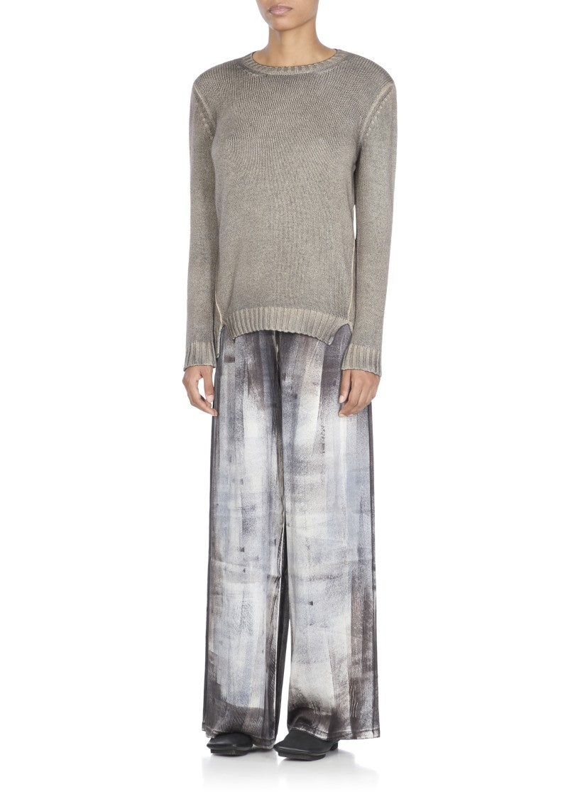 Avant Toi Grey Cashmere Sweater