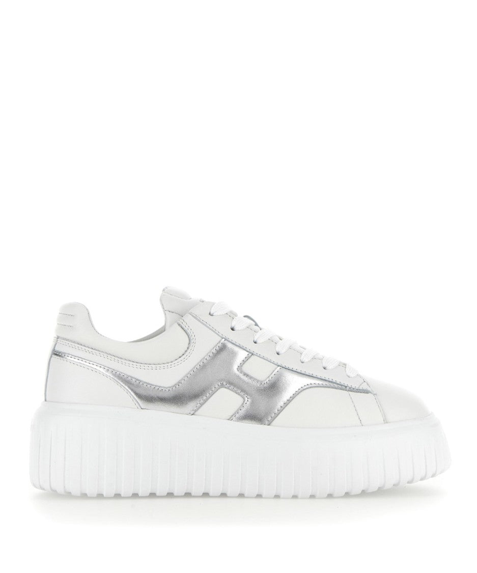 Hogan Chunky Sole White Sneakers