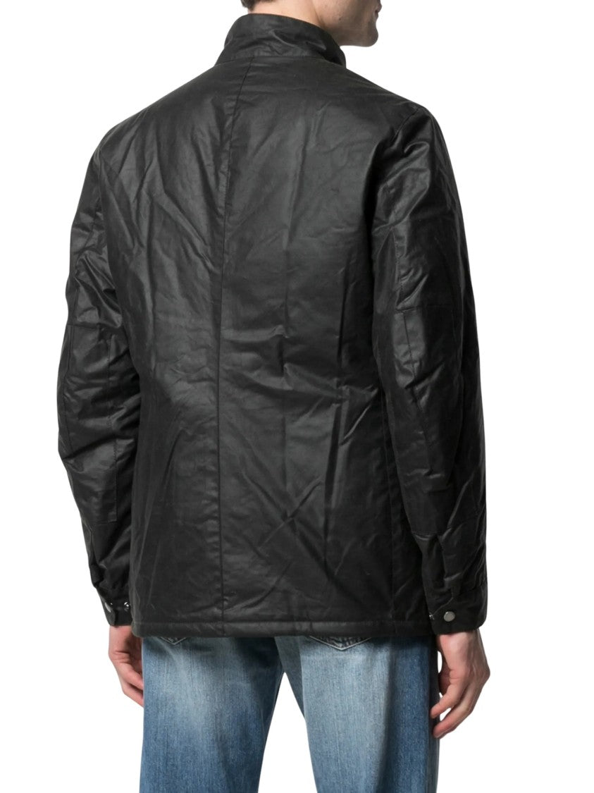 Barbour Duke Textured Finish Corduroy Collar Waxed Jacket