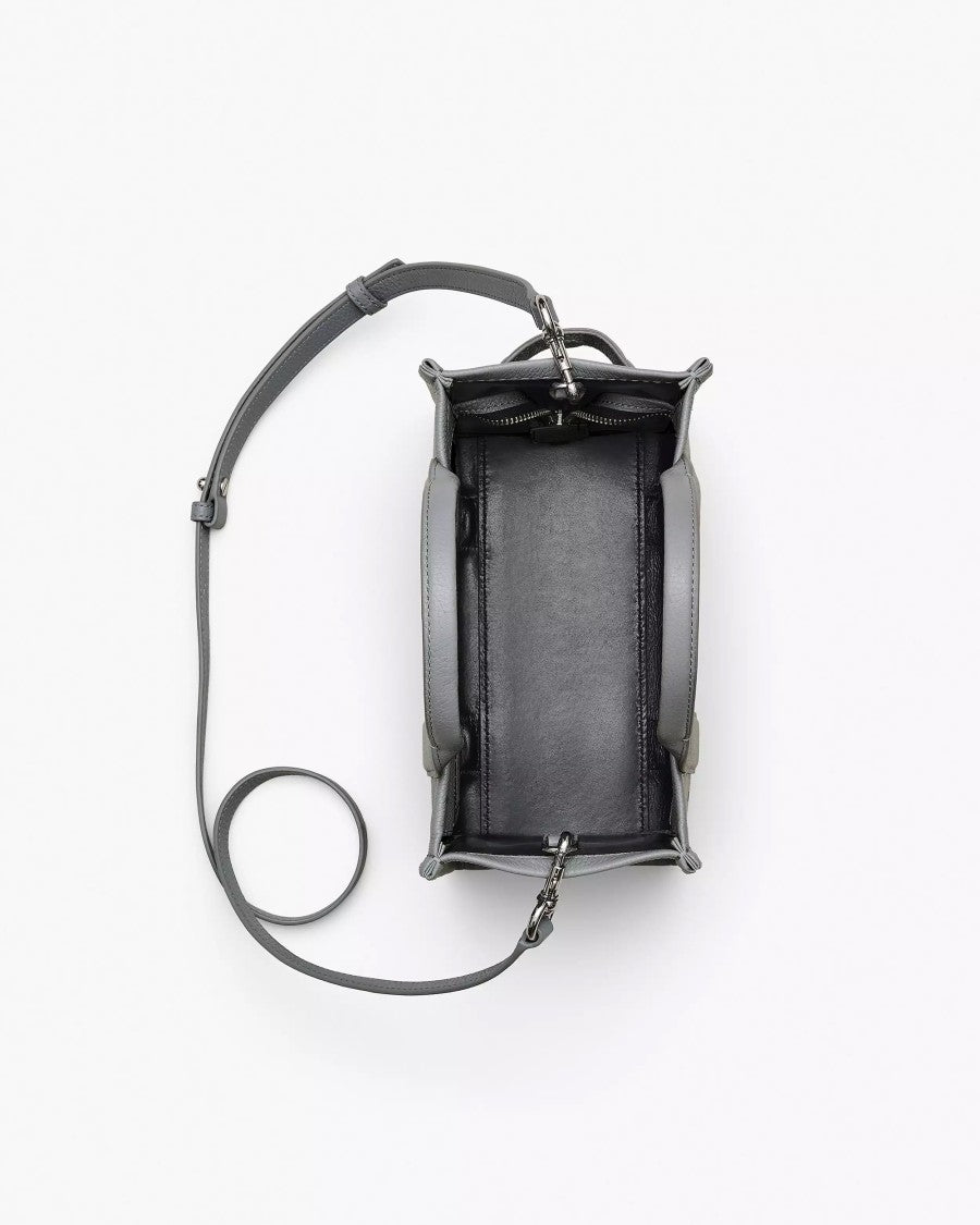 Marc Jacobs The Leather Small Cement Tote Bag