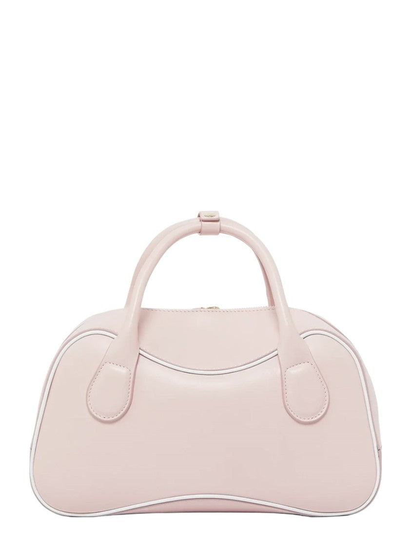 Casablanca Micro Bowling Rounded Leather Handbag Bag