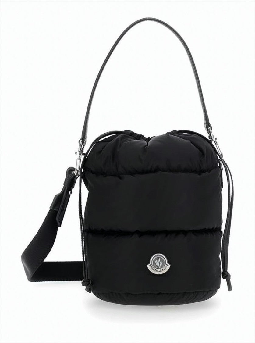 Moncler Compact Puffer-Style Shoulder Bag