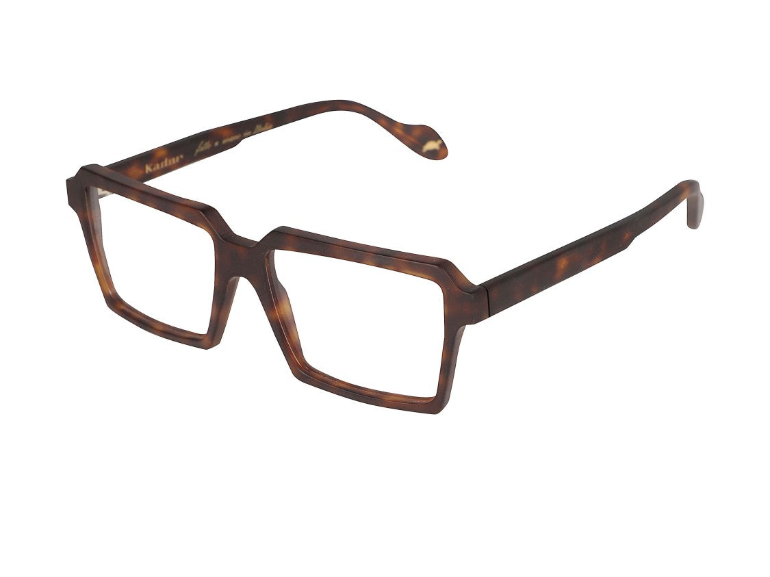 Kador Disko Light Oversized Square Tortoiseshell Sunglasses
