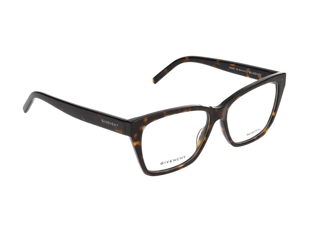 Givenchy Tortoiseshell Gv50061i Oversized Square Eyeglasses