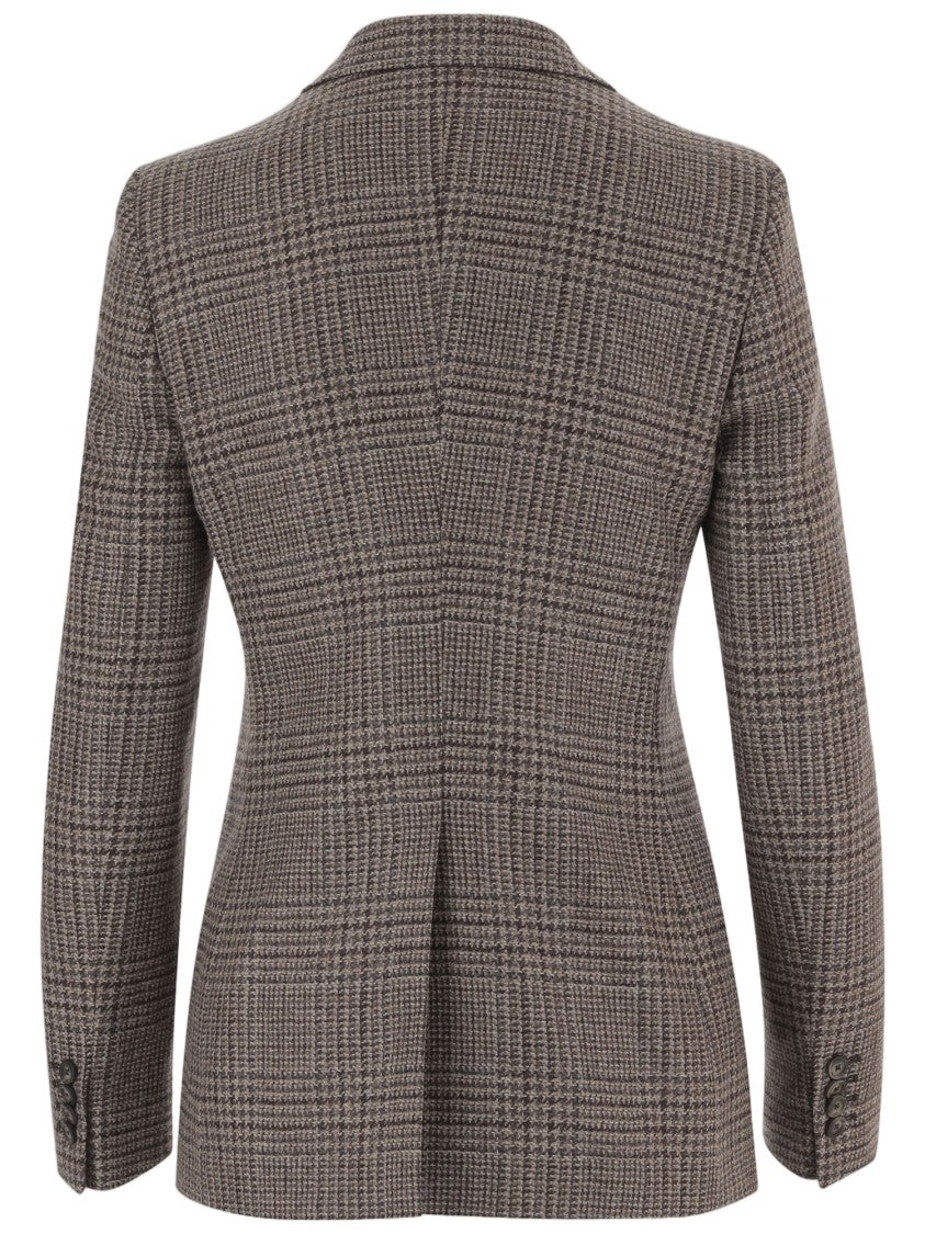Tagliatore Multicolor Wool-Blend Blazer