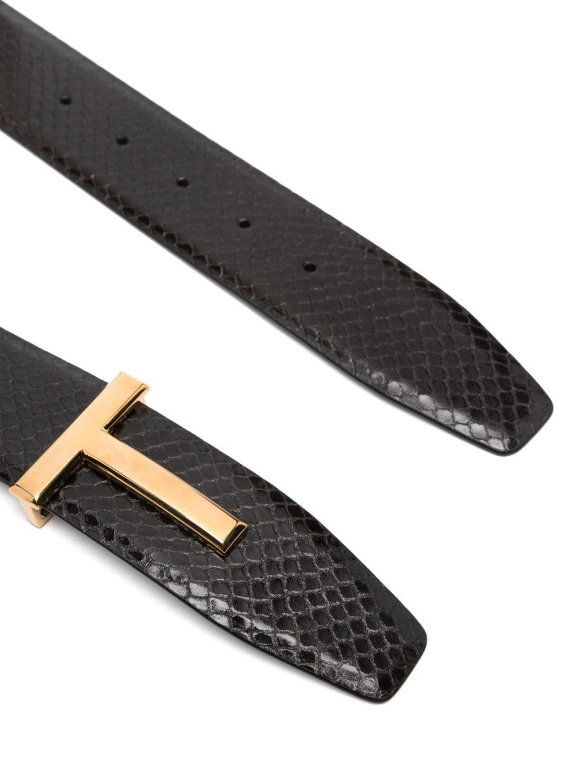 Tom Ford Calfskin Black Belt