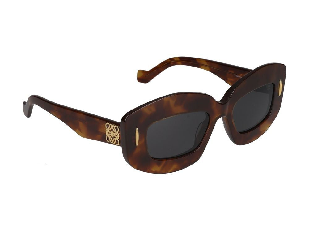 Loewe Tortoiseshell Oversized Square Sunglasses