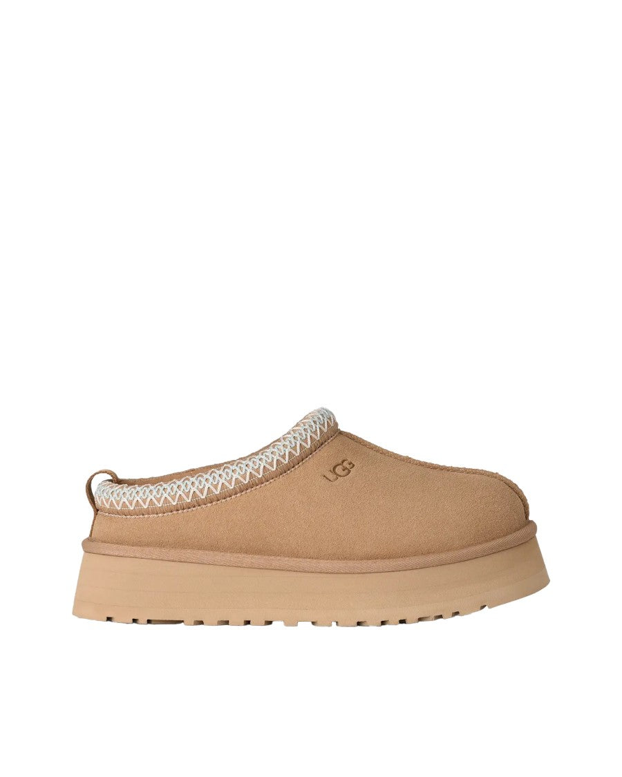 Ugg Smooth Suede Slip-On With Sheepskin Lining