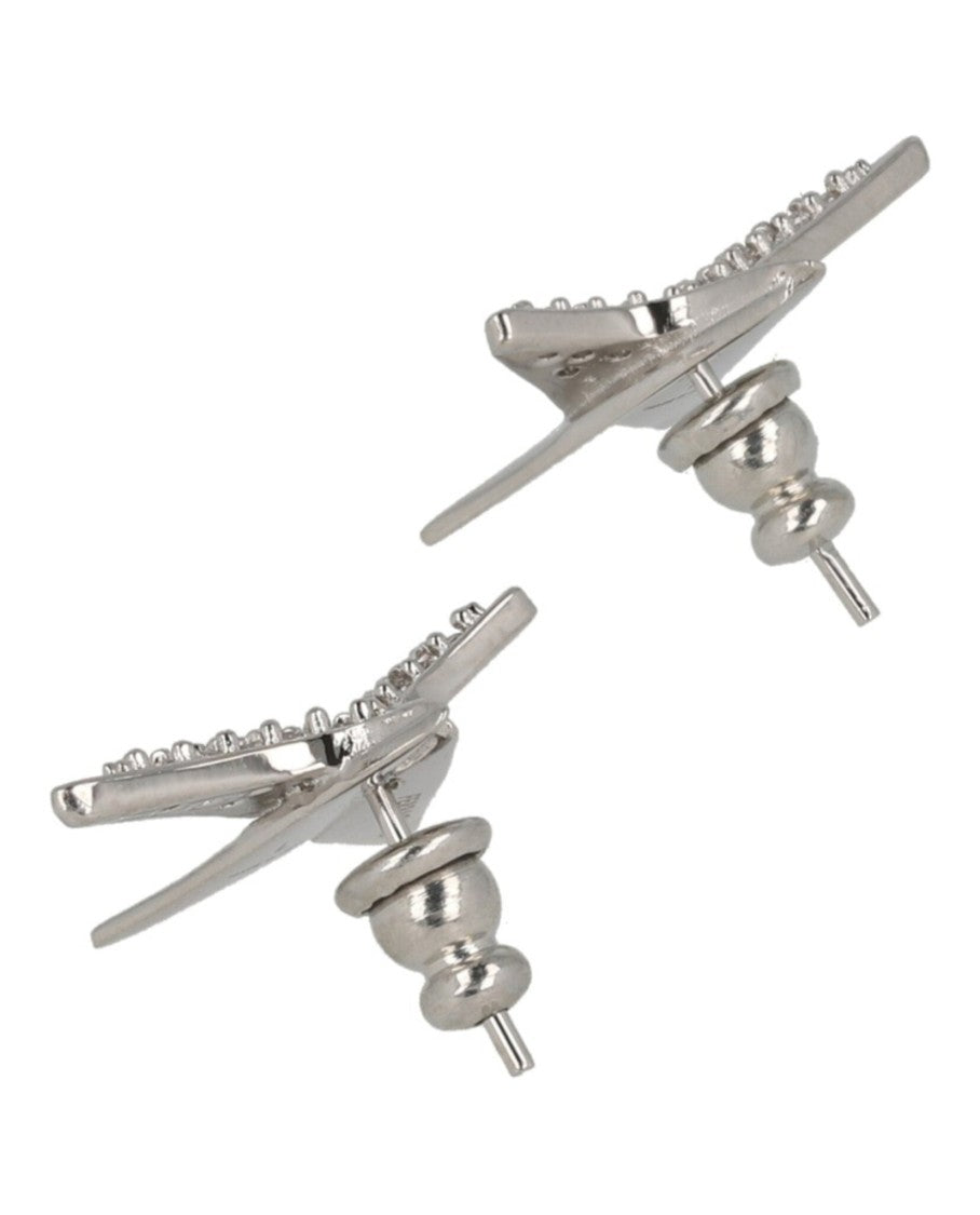 Ferragamo Crystal Embellished Star Earrings