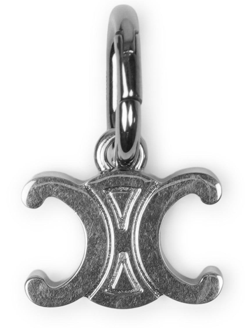 Celine Triomphe Symmetrical Brass Charm