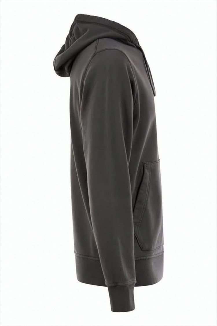 Stone Island Pullover Hoodie With Kangaroo Pocket