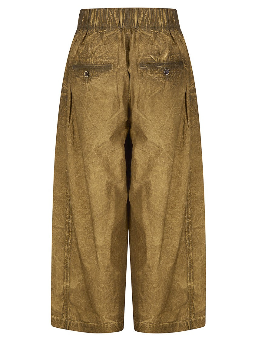 Uma Wang Black Poetic Pleated Trousers