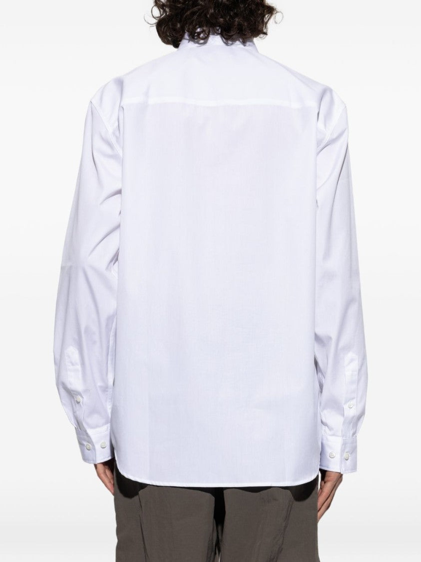 Dries Van Noten White Classic Long Sleeve Button Shirt