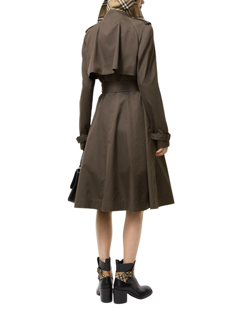 Burberry Long Gabardine Pembury Trench Coat