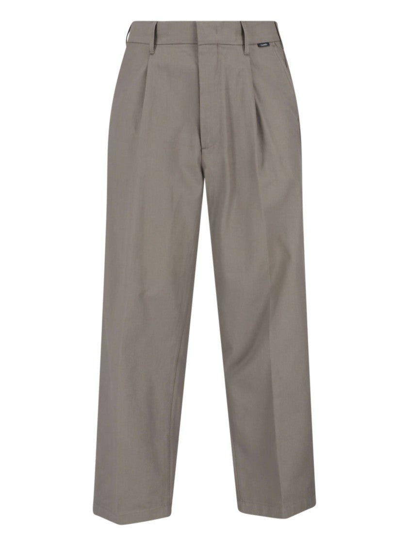 Closed Green Blomberg Wide Leg Trousers