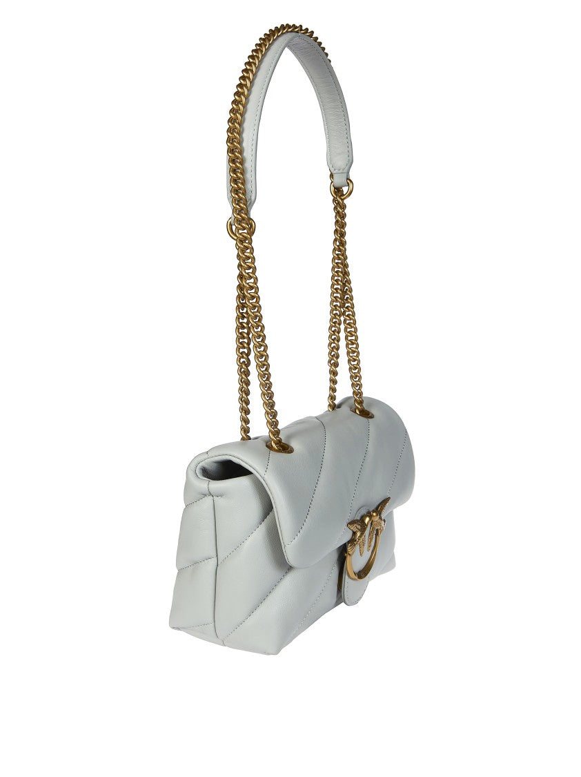 Pinko Quilted Mini Sheep Nappa Handbag