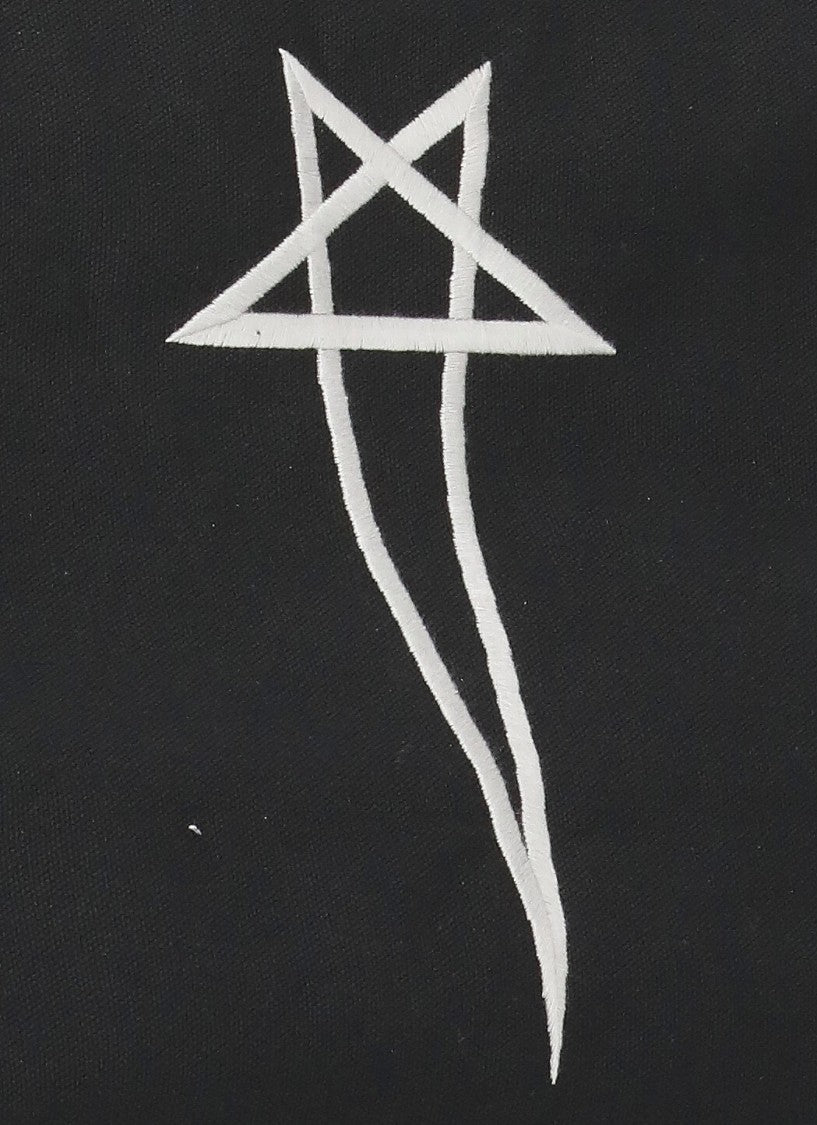 Rick Owens Black Cotton Shopping Bag