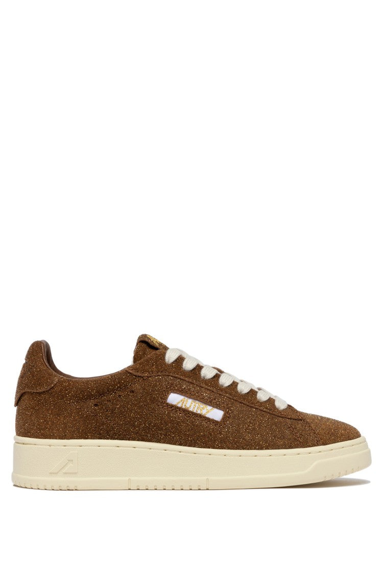 Autry Brown Dallas Rhinestone Sneakers