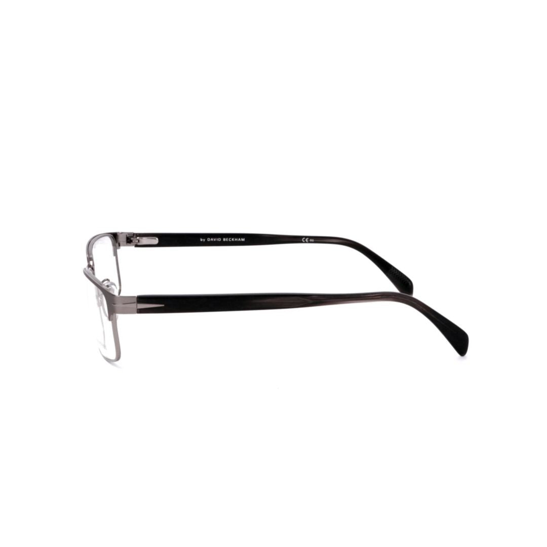 David Beckham Db 1069 Rectangular Grey Metal Eyeglasses