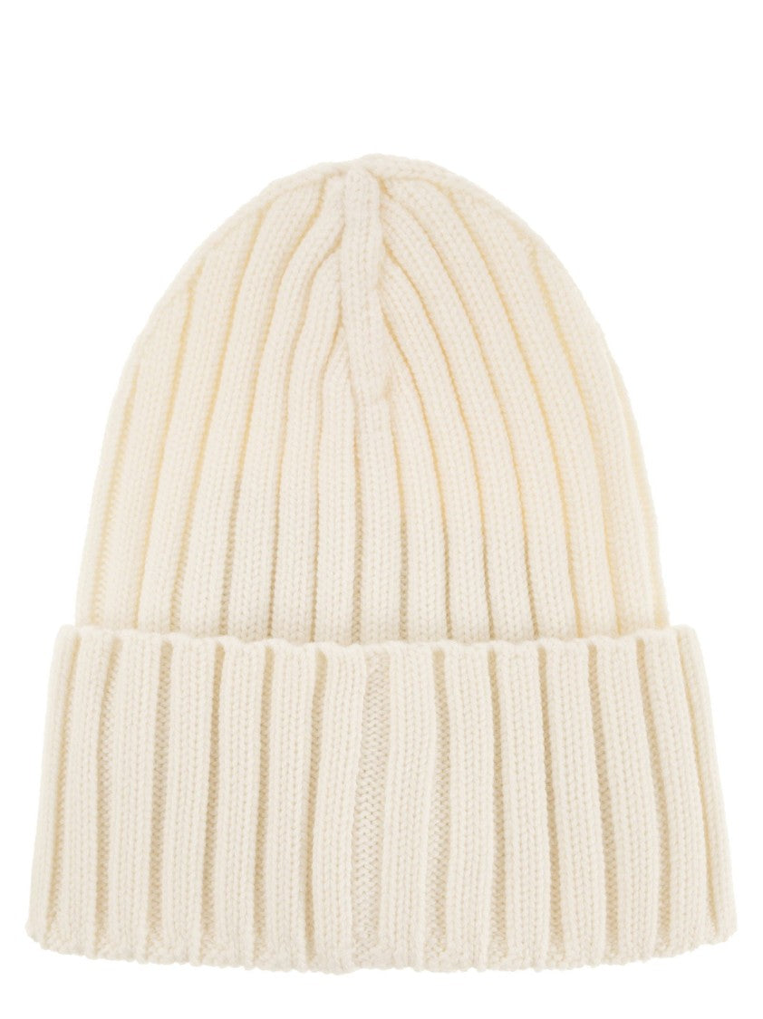 Moncler Textured Virgin Wool Beanie