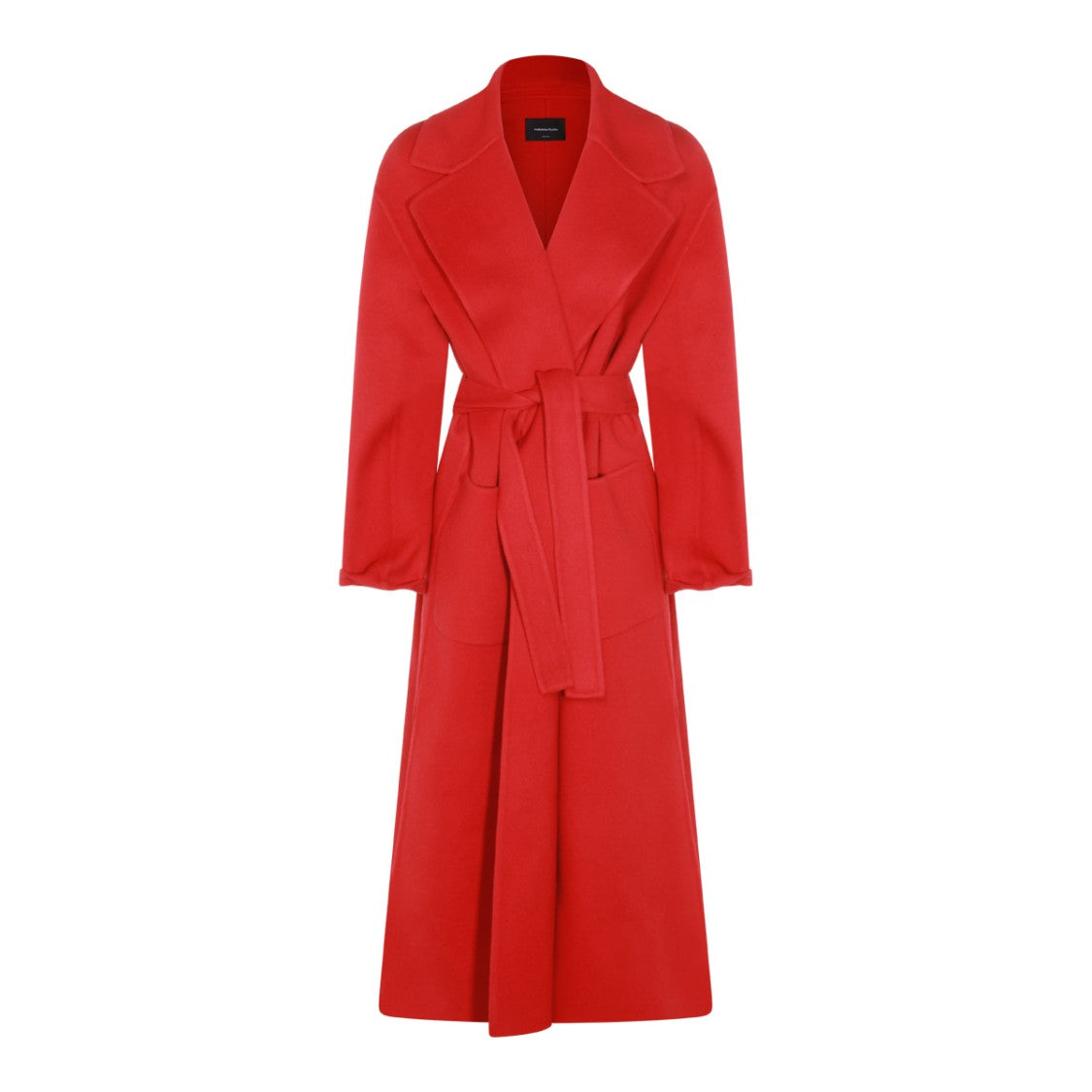 Fabiana Filippi Red Wool Coat