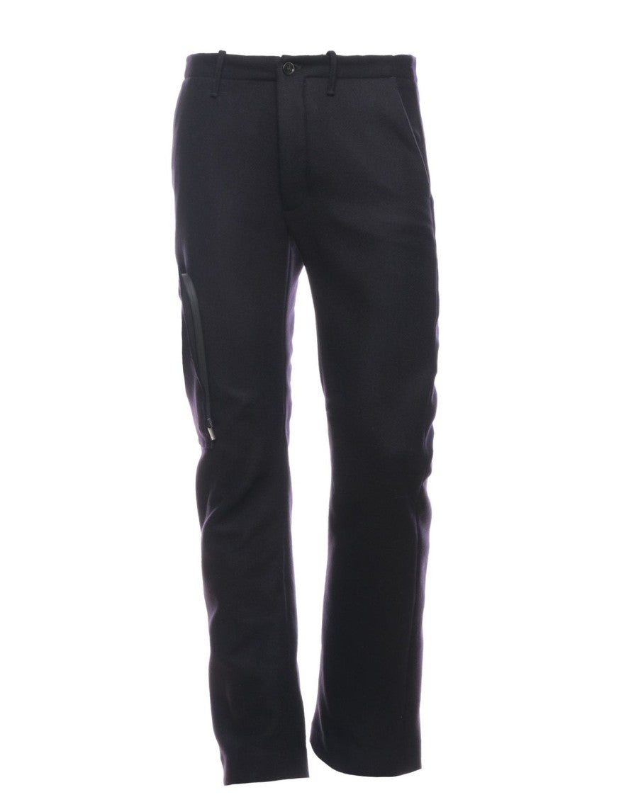 Nine In The Morning Cargo-Inspired Men's Trousers With Maxi Pocket