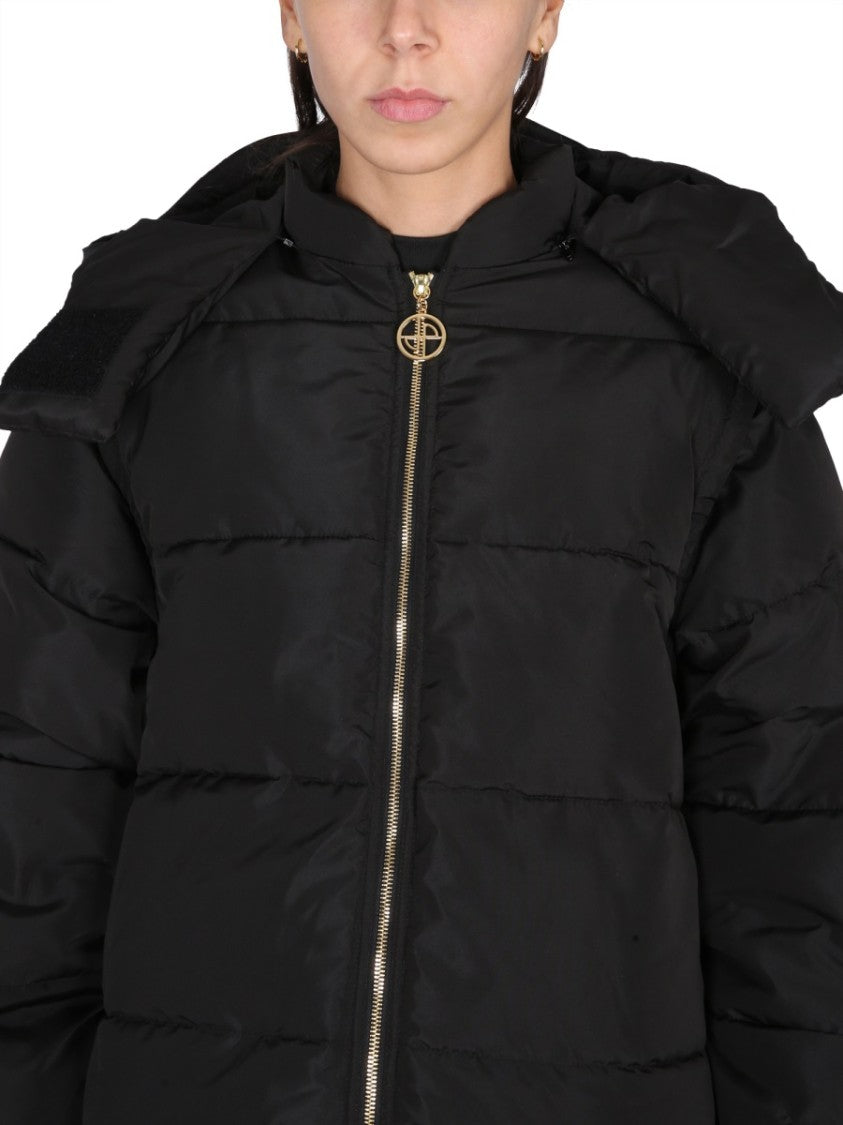 Patou Quilted Black Padded Parka