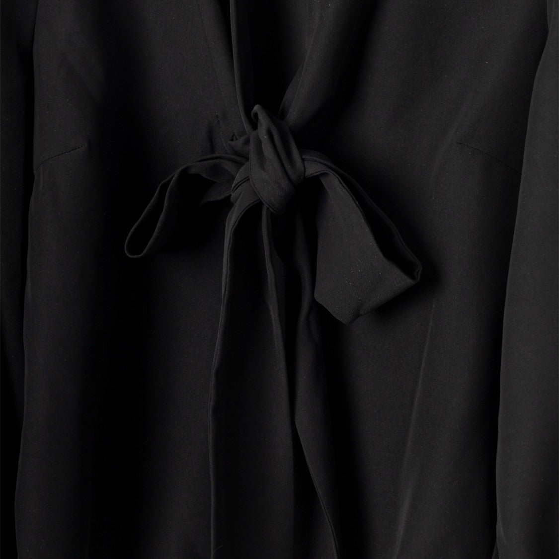 Viktor & Rolf Deep V-Neck Top With Dramatic Bow Detail