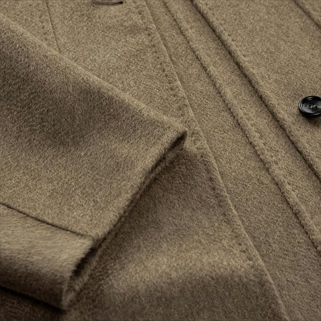 Max Mara Mid-Length Cashmere Coat With Button-Down Front