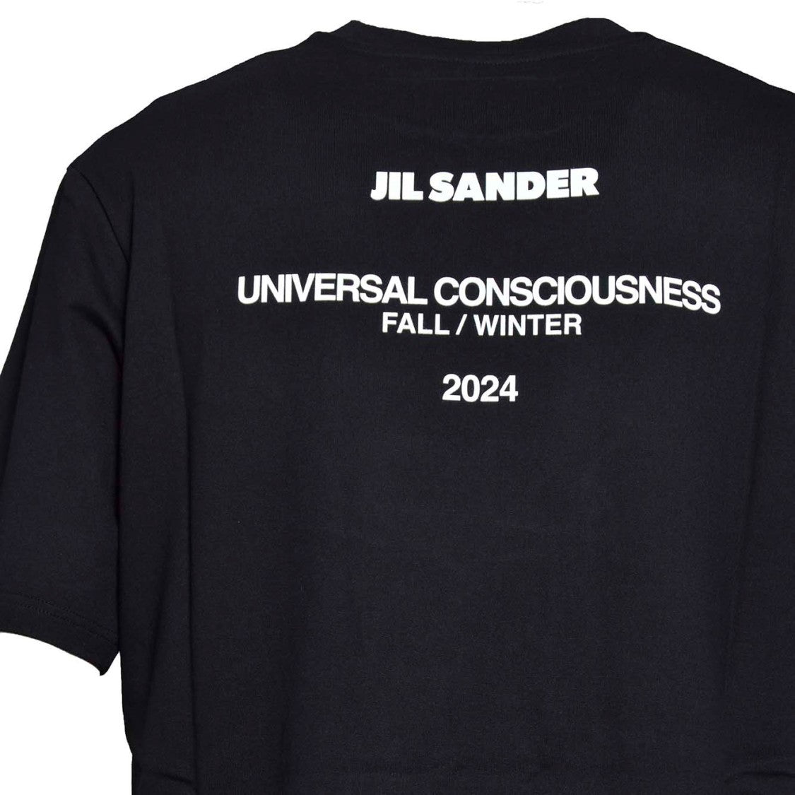 Jil Sander Universal Cotton T-Shirt Black