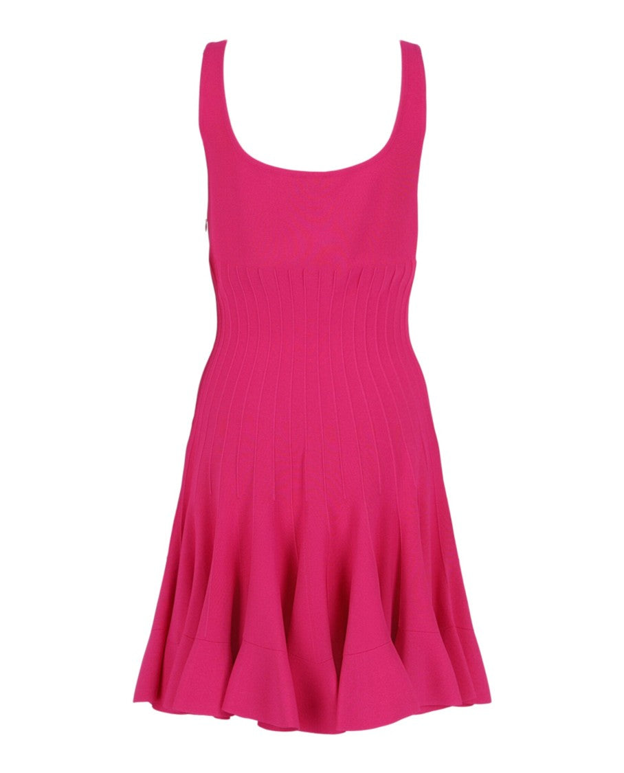 Alexander Mcqueen Sleeveless Ruffle Dress