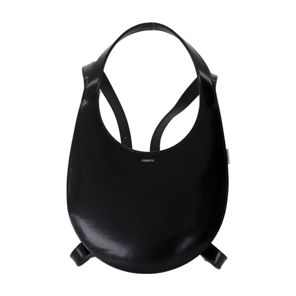 Coperni Swipe Backpack - Leather - Black