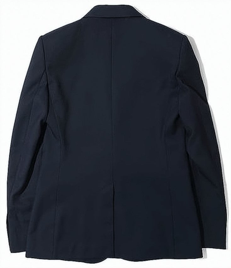 Ami Paris Tailored Black Suit Set With Notch Lapel