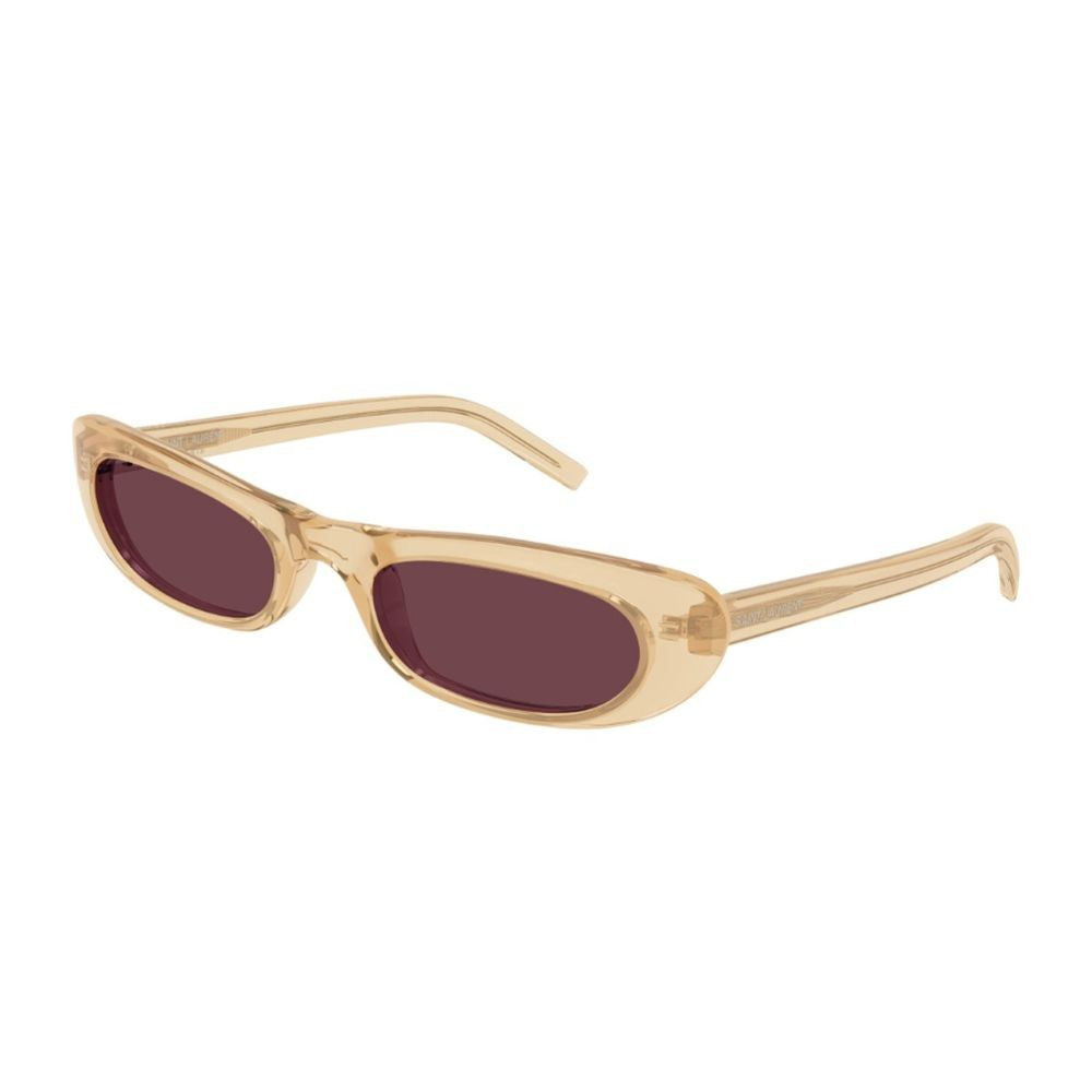 Saint Laurent Sl 557 Shade Linea Sl Logo Cat-Eye Sunglasses